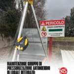Manutenzione gruppo di pressurizzazione antincendio in locale interrato: attenzione allo spazio confinato