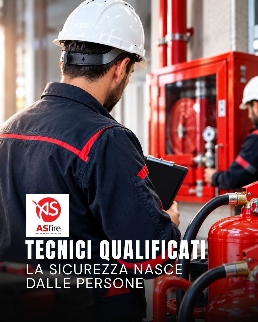 TECNICI QUALIFICATI. LA SICUREZZA NASCE DALLE PERSONE.